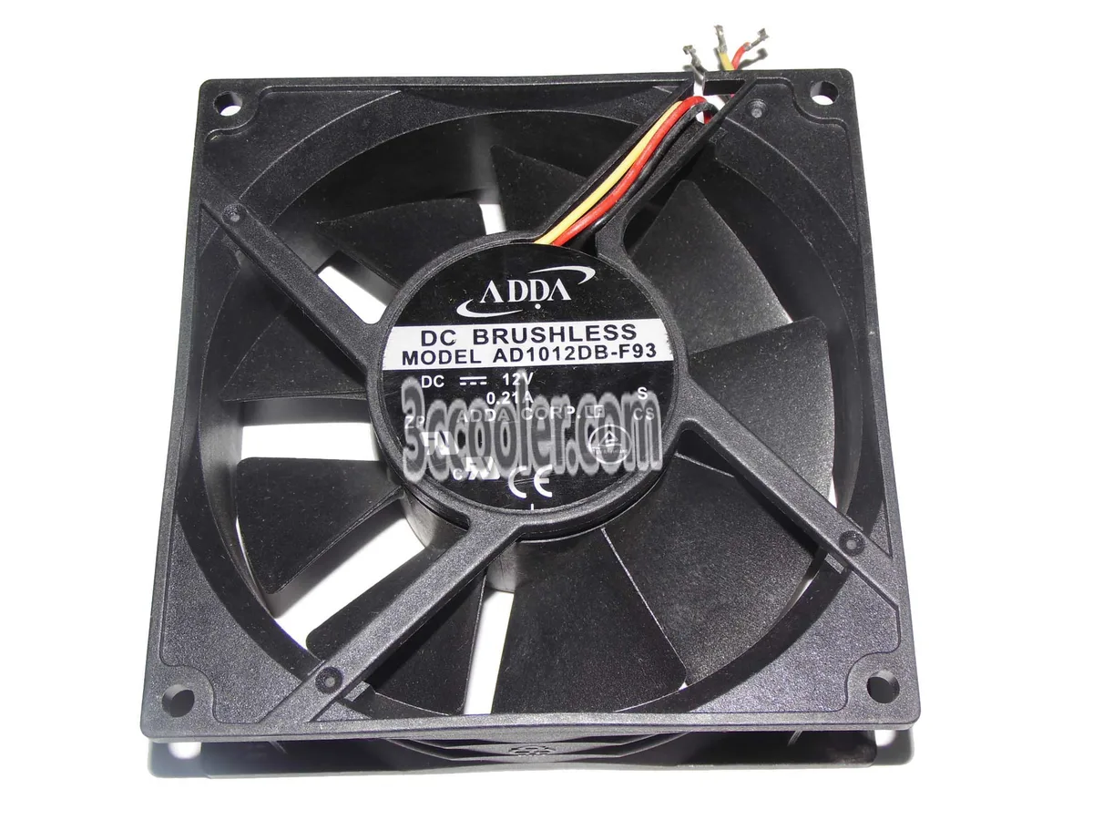 OEM Industries OEM Industries AD1012DB-F93 105x38mm 12V 3-Wire CPU Cooler — product photo