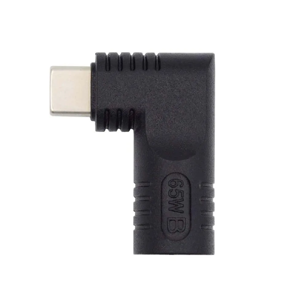 LORDWORLD LORDWORLD DC 7.4x5.0mm to USB-C 90° 65W Adapter — product photo