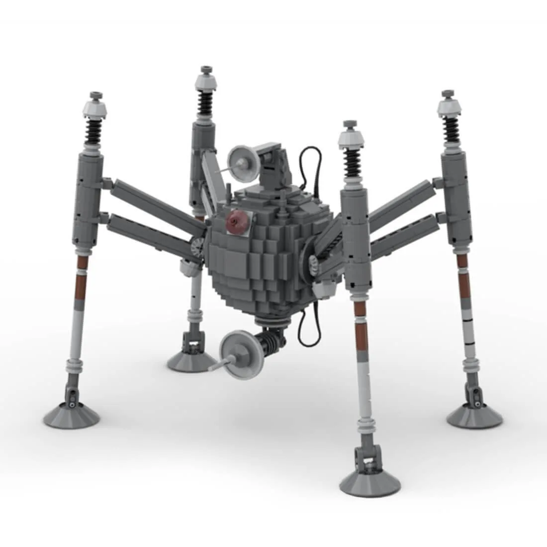 ZITIANYOUBUILD ZITIANYOUBUILD MOC-141395 Sci-fi Homing Spider 613PCS Building Set — product photo