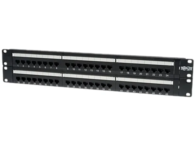 Tripp Lite Tripp Lite N252-048 48-Port 2U Cat6 110 Patch Panel 568B — product photo
