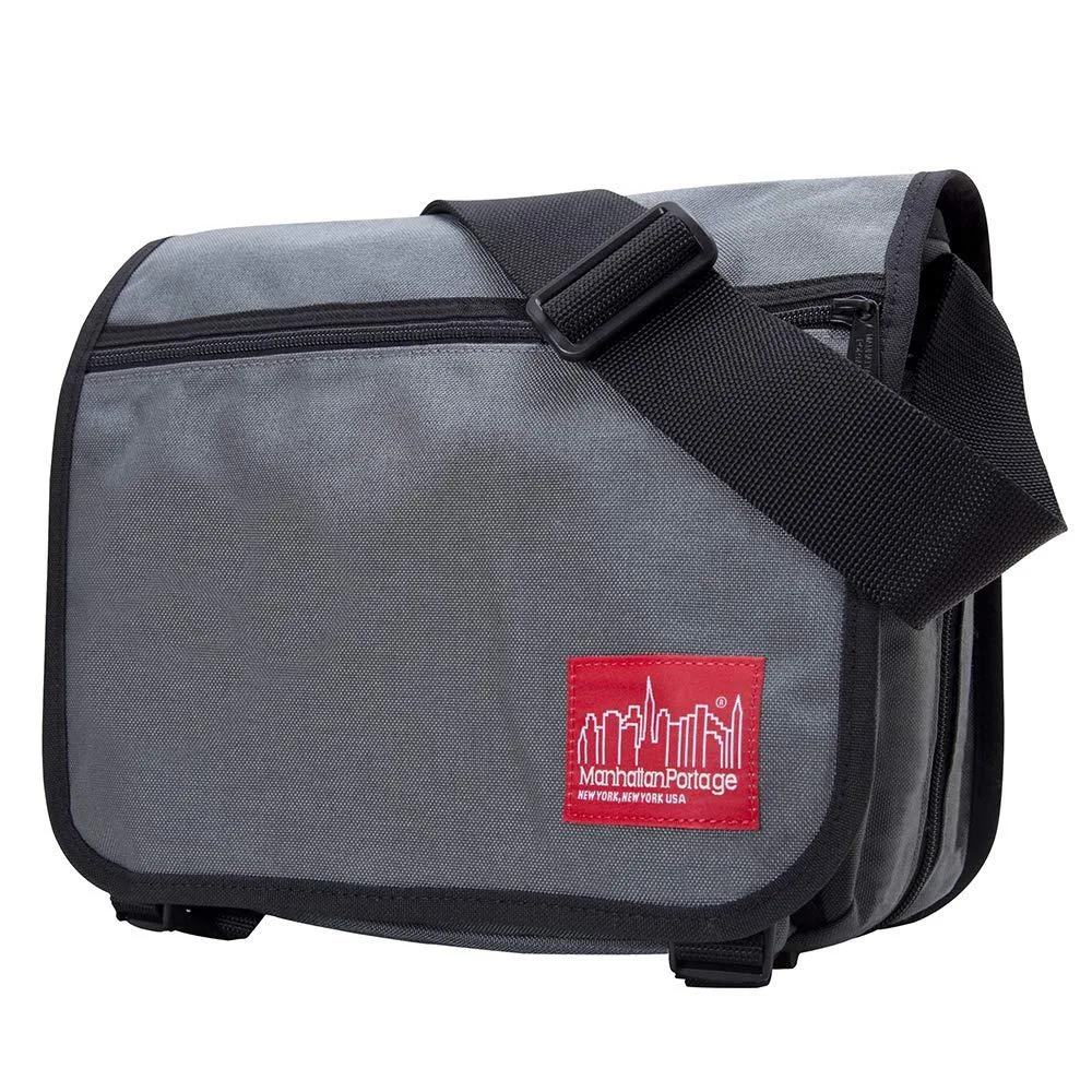 Manhattan Portage Manhattan Portage Europa Laptop Messenger Bag Grey 6.6-8.9L 1000D Cordura — product photo