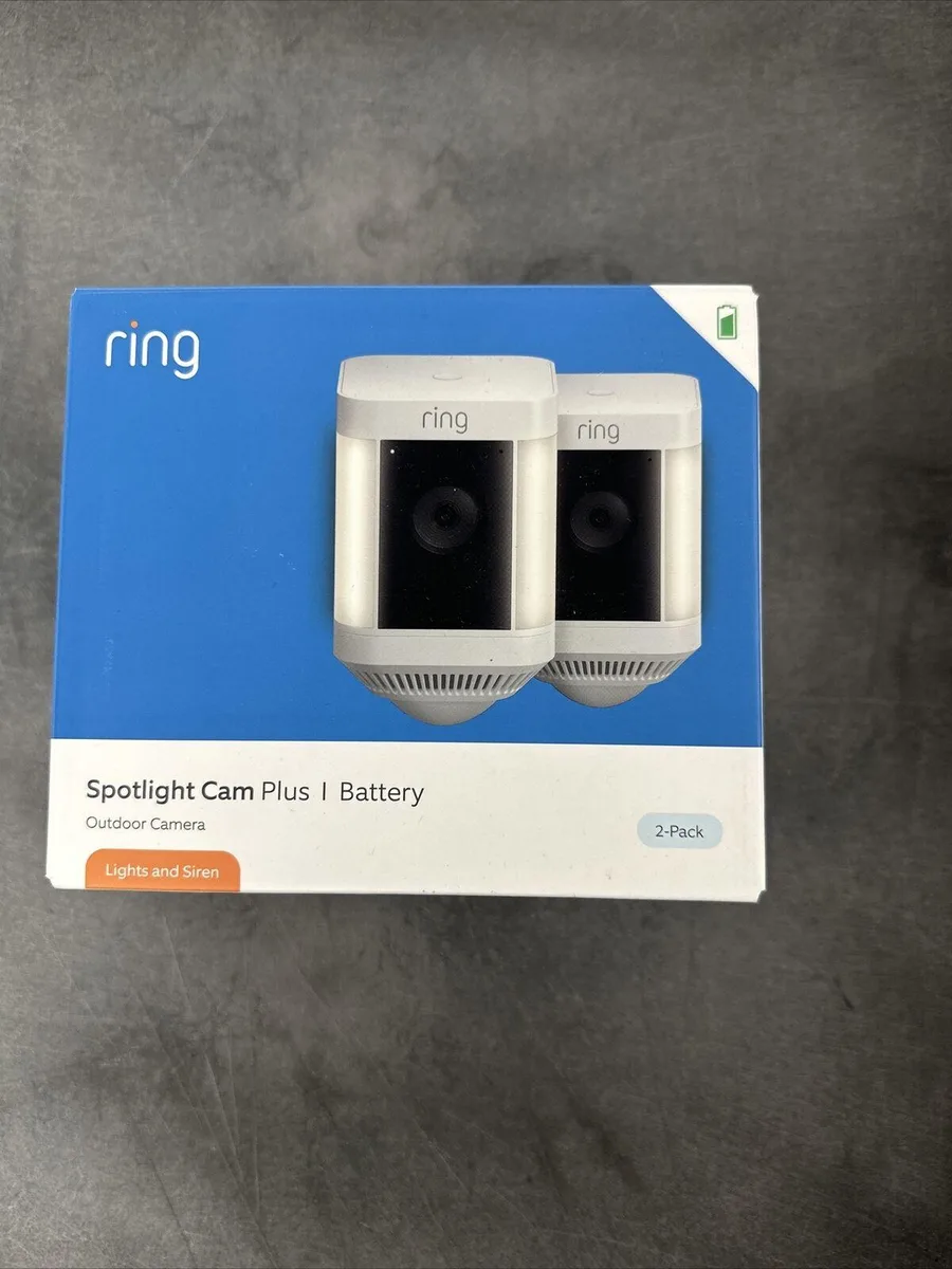 Ring Ring Spotlight Cam Plus 1080p 2 Pack — product photo