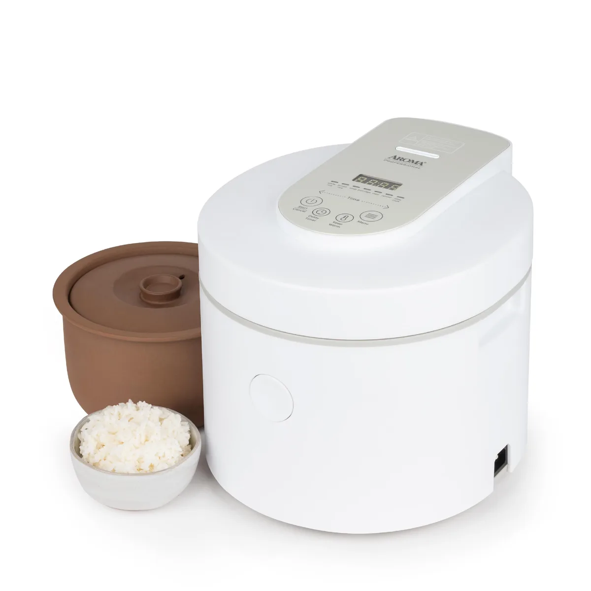 Aroma Aroma Purple Clay Rice &amp; Grain Multicooker ARC-7206P — product photo