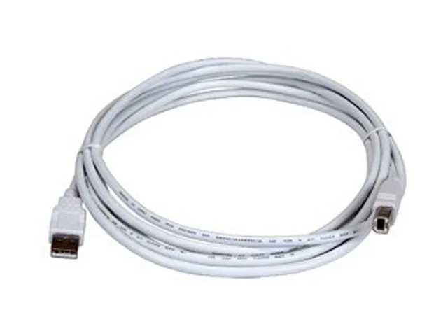 Lexmark Lexmark 1021294 USB Cable USB A to USB B 6.5 ft White — product photo