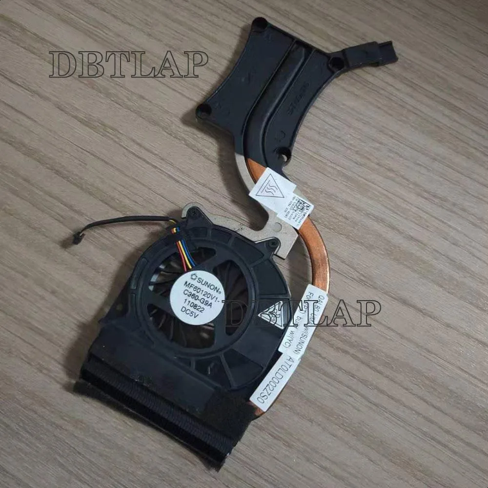DBTLAP DBTLAP CPU Cooling Fan Dell Latitude E6420 MF60120V1-C360-G9A 4pin Heatsink — product photo