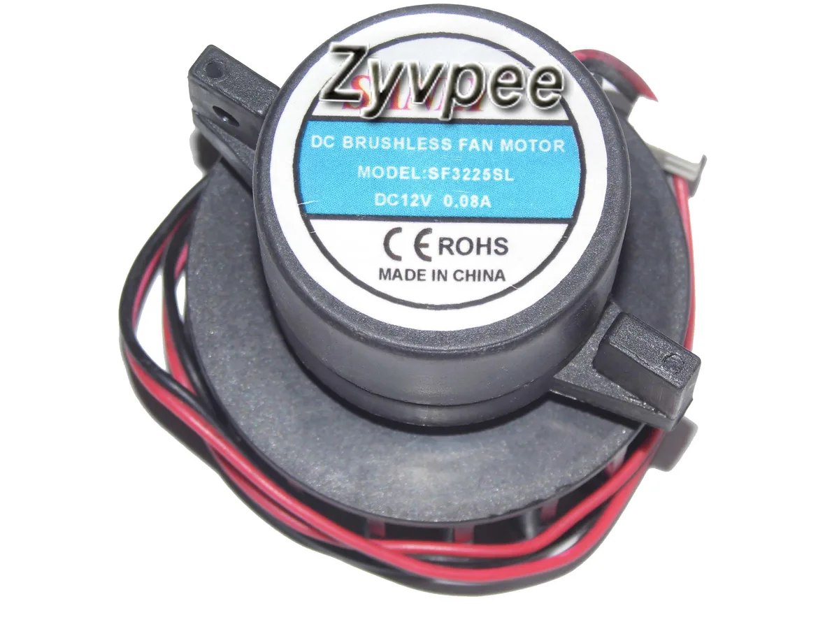 Zyvpee Zyvpee SF3225SL 12V 0.08A 2 Pin Case Fan — product photo