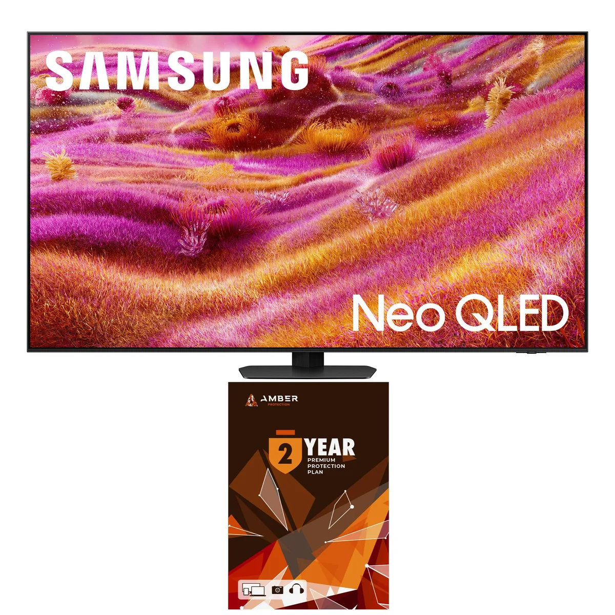 SAMSUNG SAMSUNG QN75QN90FAFXZA 75" Neo QLED 4K 120Hz Titan Black — product photo