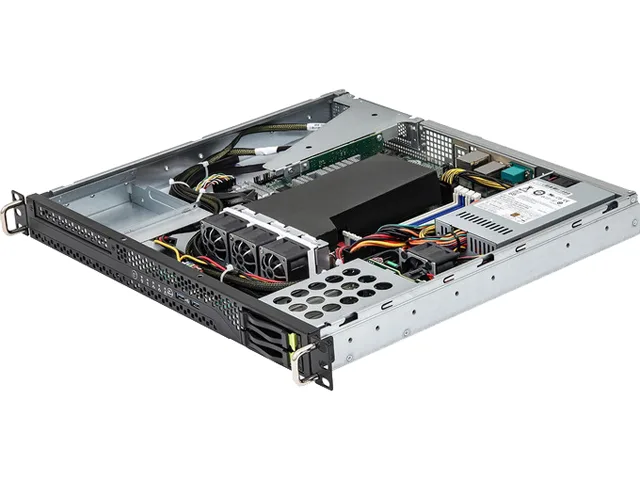ASRock Rack ASRock Rack 1U2E-X570 barebone server 1U 2 hot-swap 2.5" SATA/NVMe — product photo