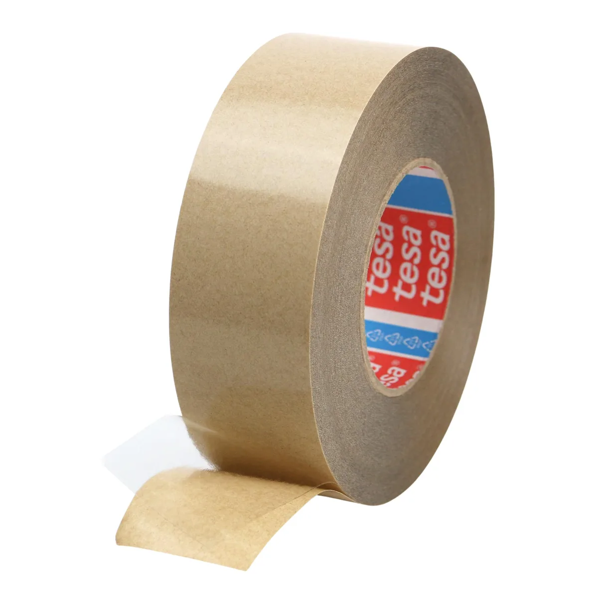 Clear double-sided tape roll on 3-inch core, 48mm wide