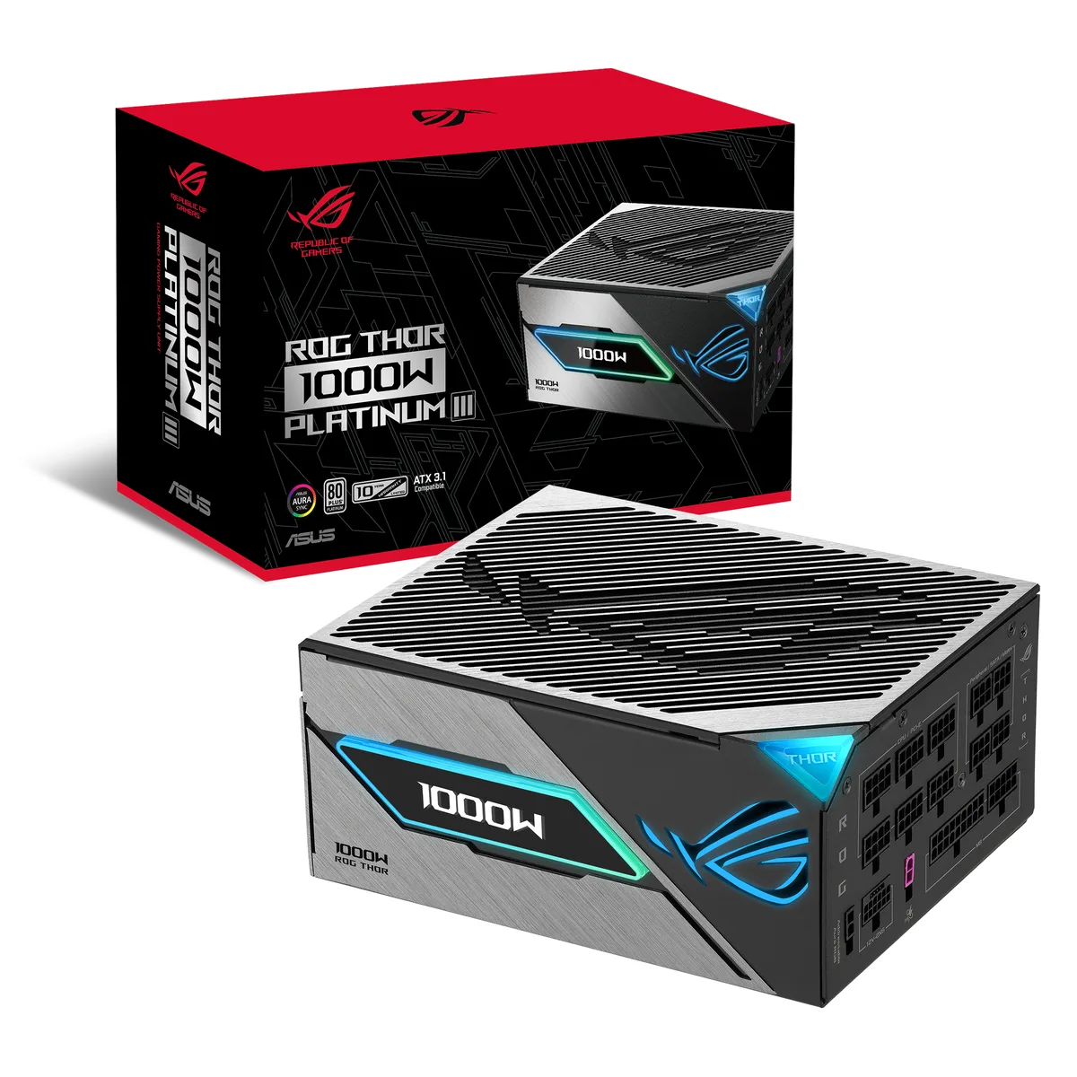 ASUS ASUS ROG-THOR-1000P3-GAMING 1000W power supply — product photo