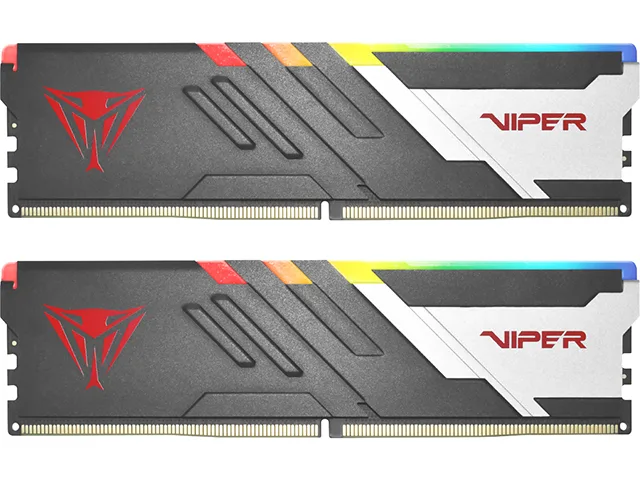 Patriot Memory Patriot Memory Viper Venom RGB 32GB (2 x 16GB) DDR5 6000 CL36 desktop RAM PVVR532G600C36K — product photo