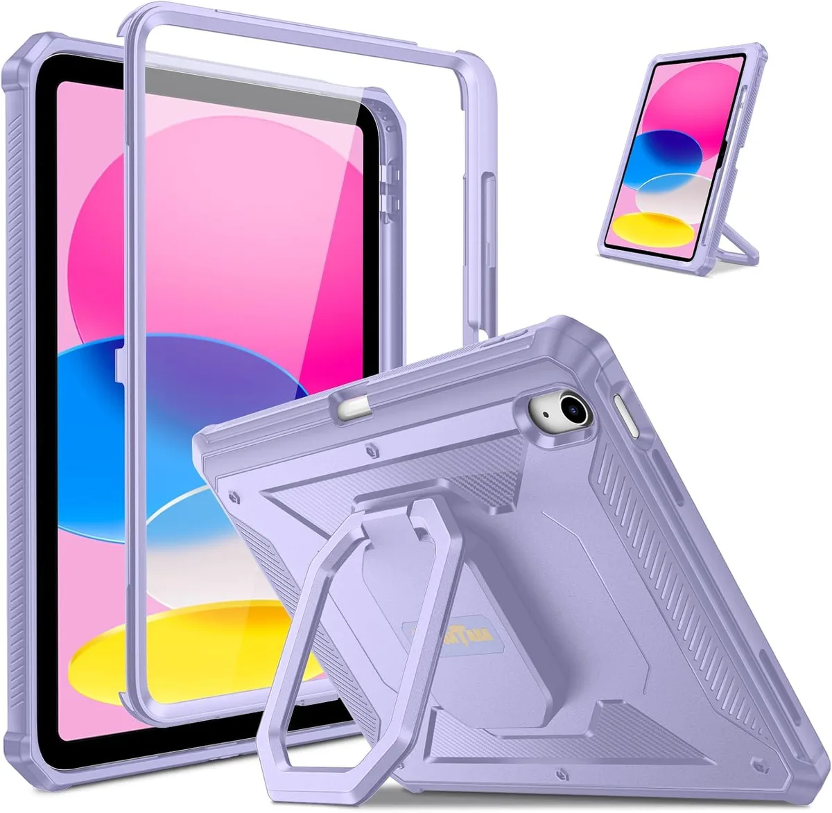 MCHOSE MCHOSE Tablet Grip 360° Stand 11 Inch 10.9 Inch Lilac Purple — product photo