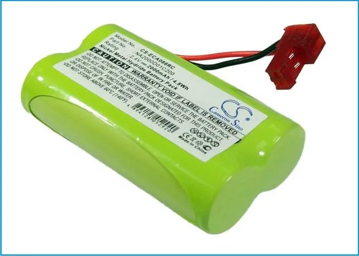 Cameron &amp; Co Cameron &amp; Co DS-CS-ECA086RC 2.4V 2000mAh Ni-MH Green video accessory — product photo