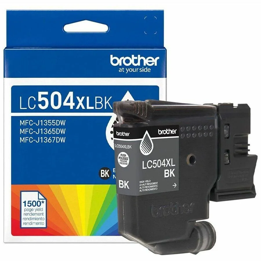 Brother Brother LC504XLBK High Yield Black Ink Cartridge — product photo