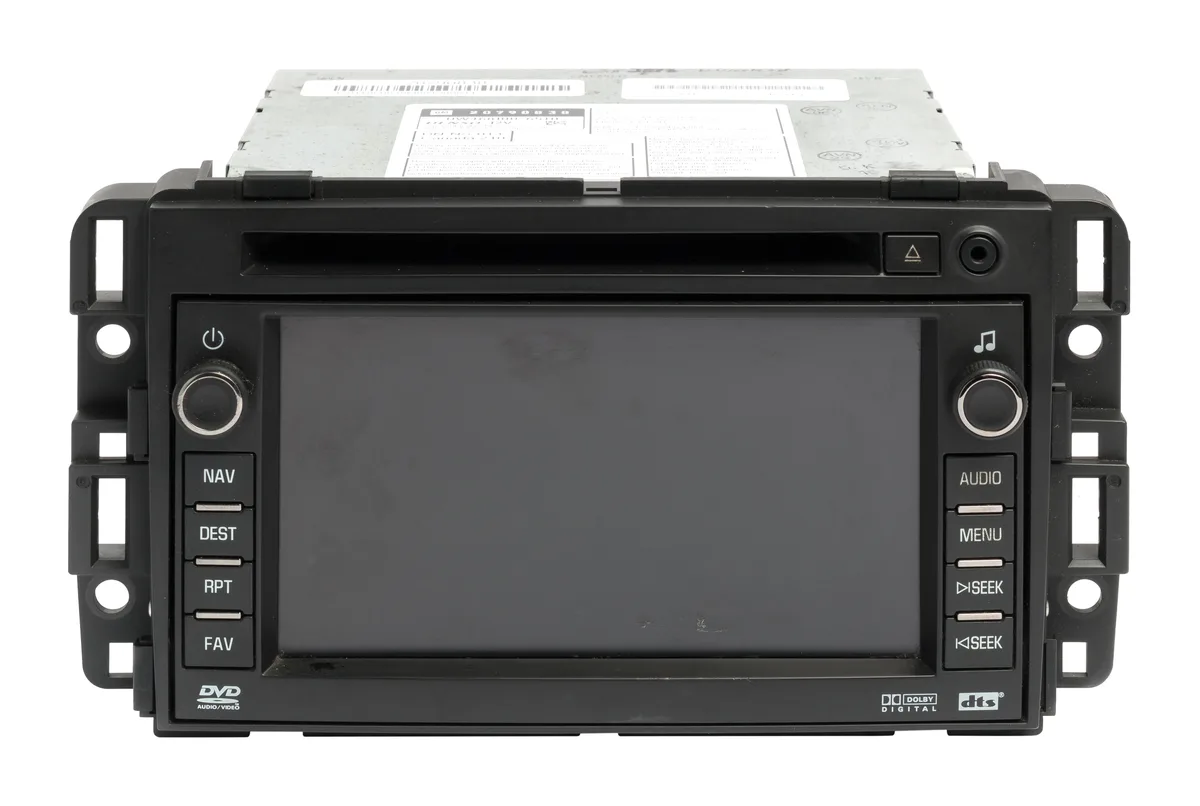 1 Factory Radio 1 Factory Radio 20790838 AM FM Aux Navigation CD DVD Receiver 2008-09 Tahoe — product photo