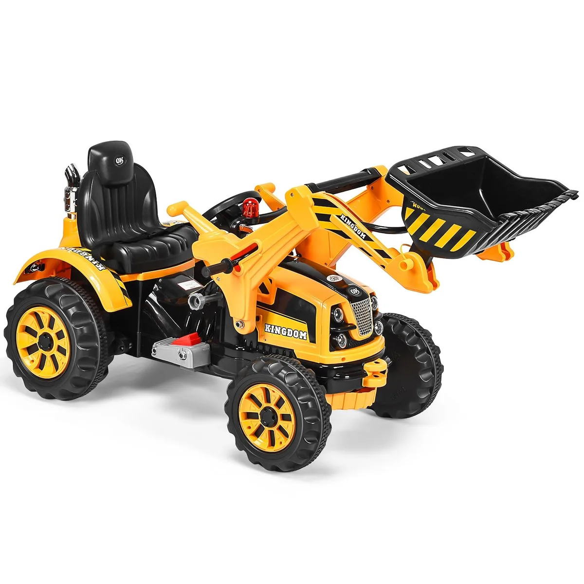 SlickBlue SlickBlue 12 V Kids Ride-on Dumper Truck Yellow — product photo