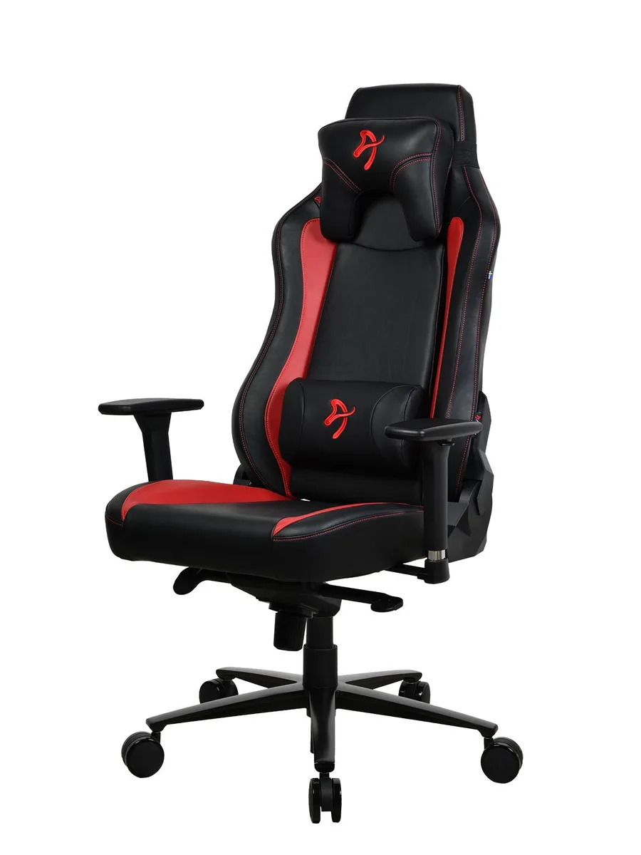 Arozzi Arozzi Vernazza SoftFabric Gaming Chair Black/Red — product photo