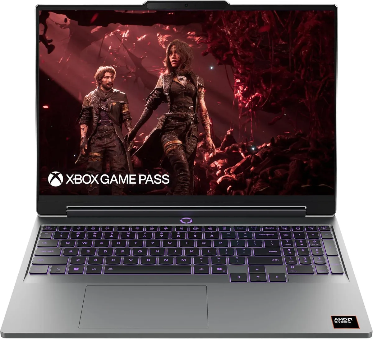 Lenovo Lenovo LOQ 15IRX9 Gaming Laptop Ryzen 7 250 RTX 5060 15.3" WUXGA 165Hz 16GB 1TB Luna Grey — product photo