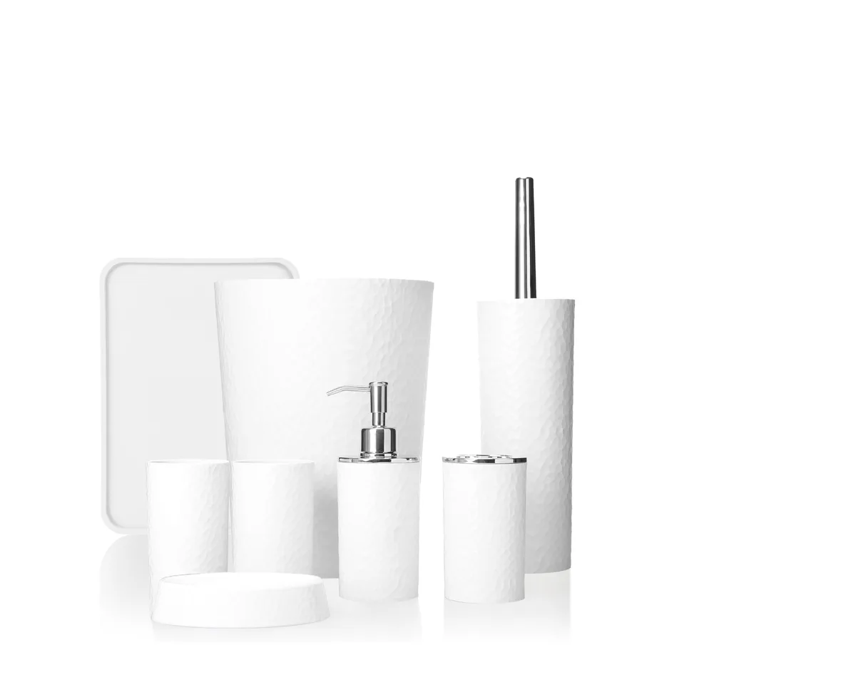 Rosewill Rosewill FR0002 8-Piece Bathware Set White — product photo