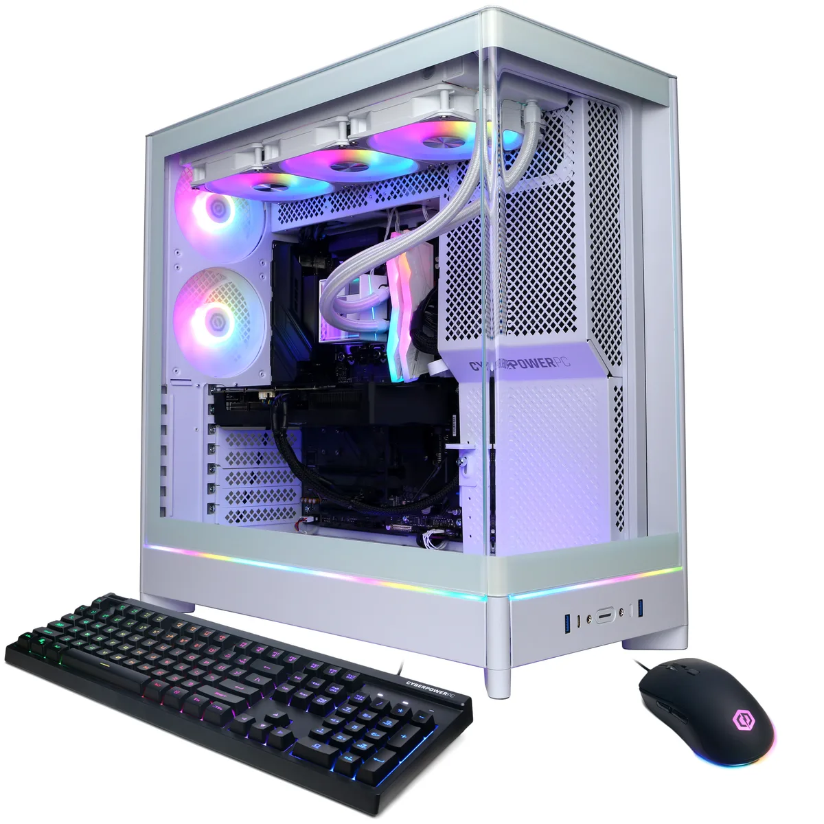 CyberpowerPC CyberpowerPC GML70390 gaming PC Ryzen 9 9900X 32GB DDR5 Radeon RX 9070 XT 2TB NVMe — product photo