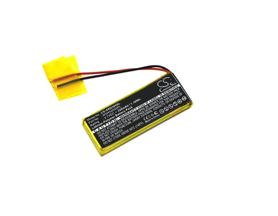 Centenex Electronics Centenex Electronics DS-CS-SRD300SL Battery 3.7V 320mAh Black — product photo