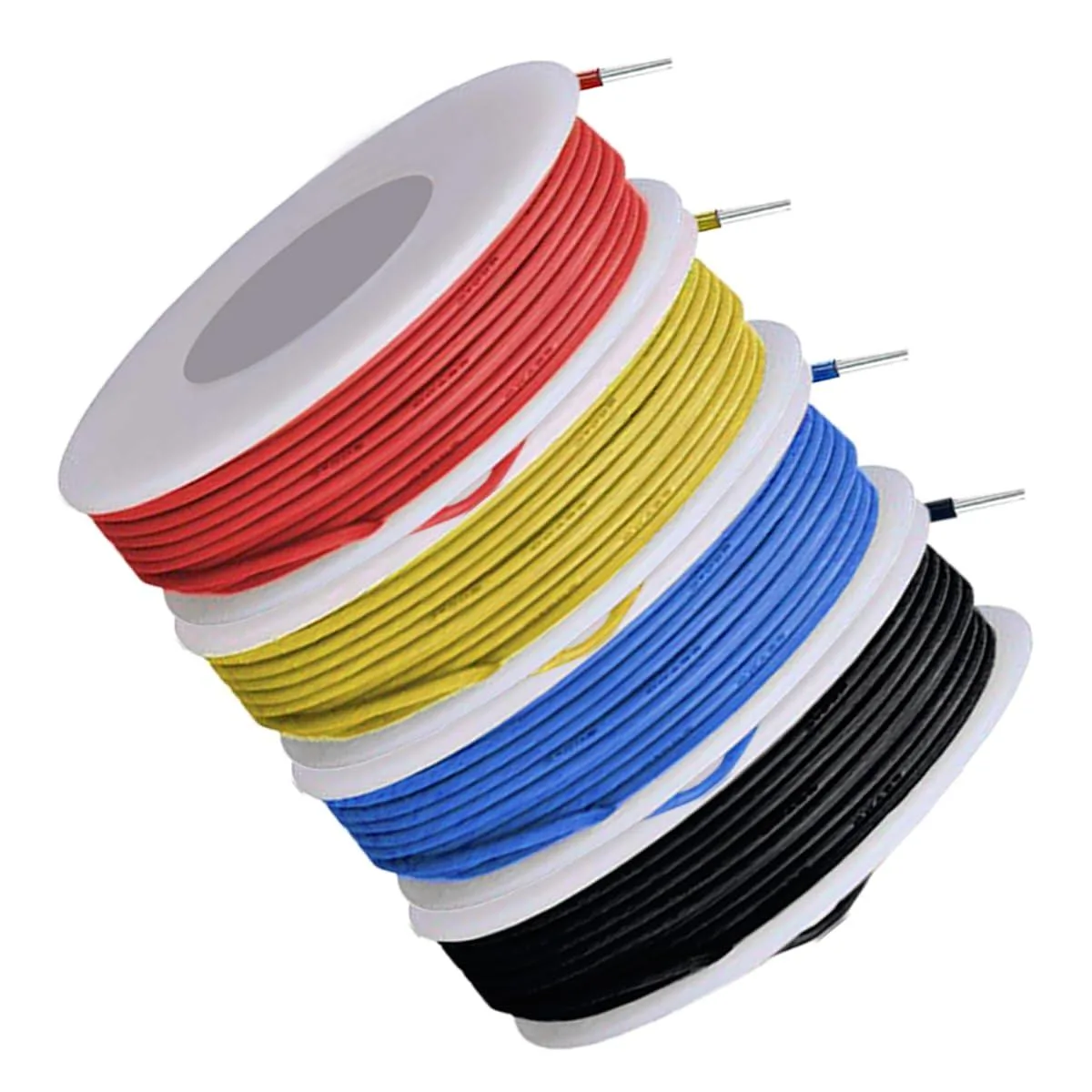  RCA KK-US-381 26AWG speaker wire 50 ft 4 colours — product photo