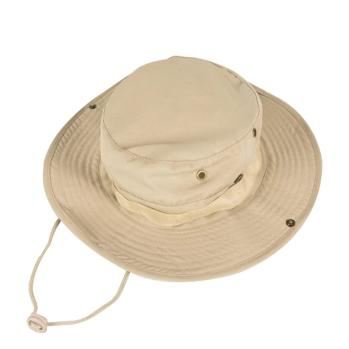  ZOORON Bucket Hat UPF 50+ Beige 60% Cotton 40% Polyester — product photo