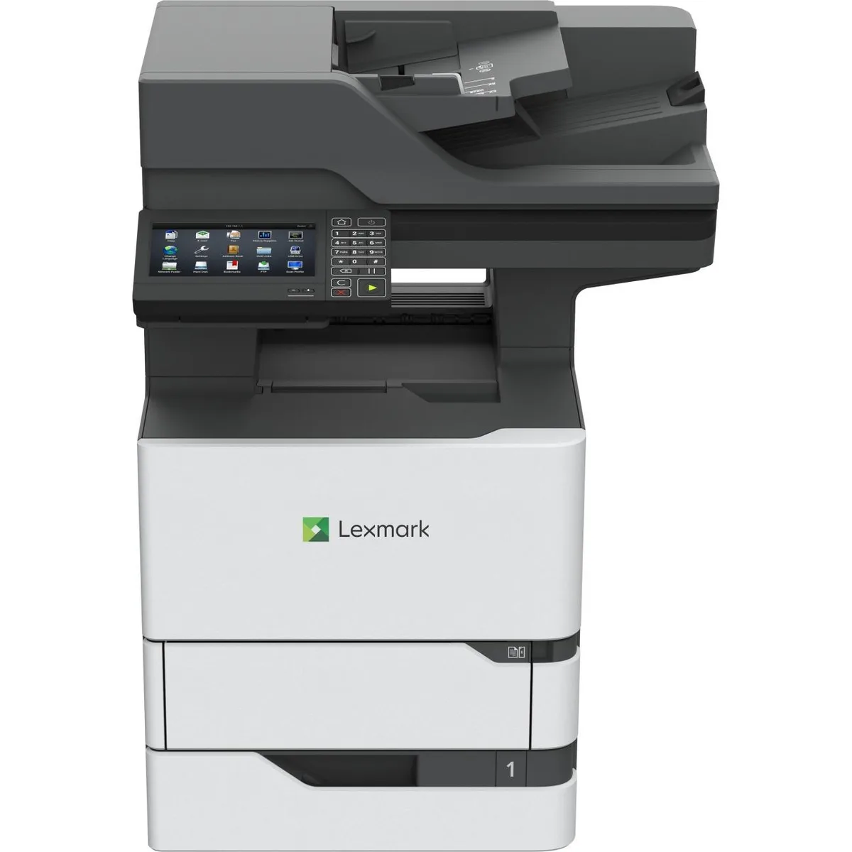Lexmark Lexmark 25BT017 MX722ade Laser Printer Monochrome 70 ppm 1.2 GHz 6 GB 650 Sheets — product photo