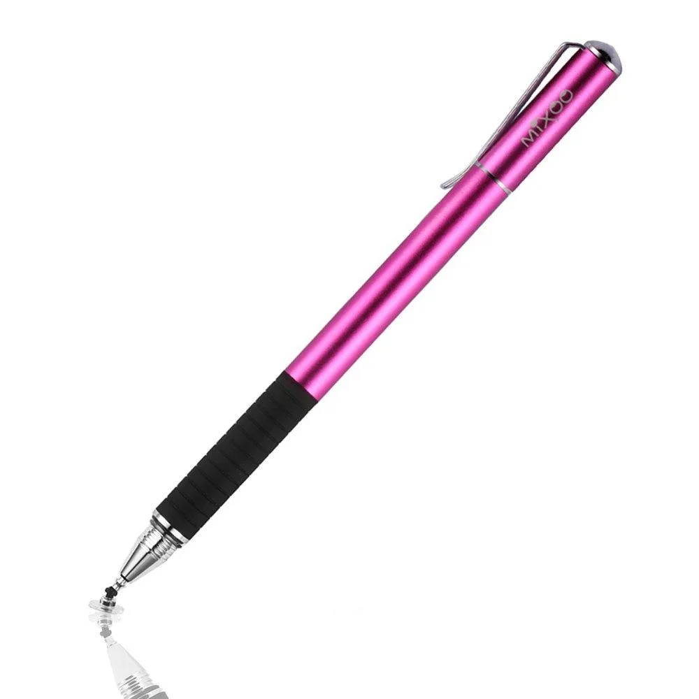  Mixoo 2-in-1 Disc &amp; Fiber Tip Stylus Purple 6.6 in — product photo