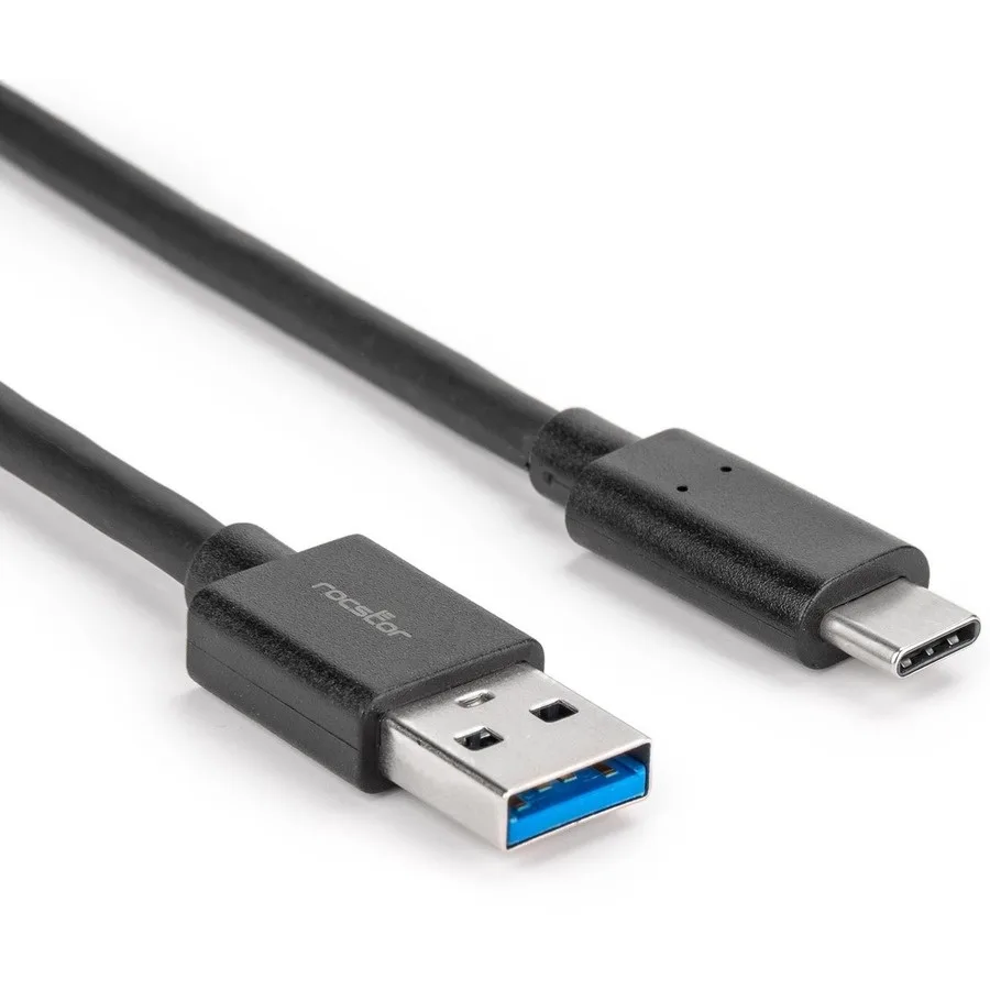 Rocstor Rocstor Y10C286B1 USB-C to USB-A 3.0 cable 60W 1.8m — product photo