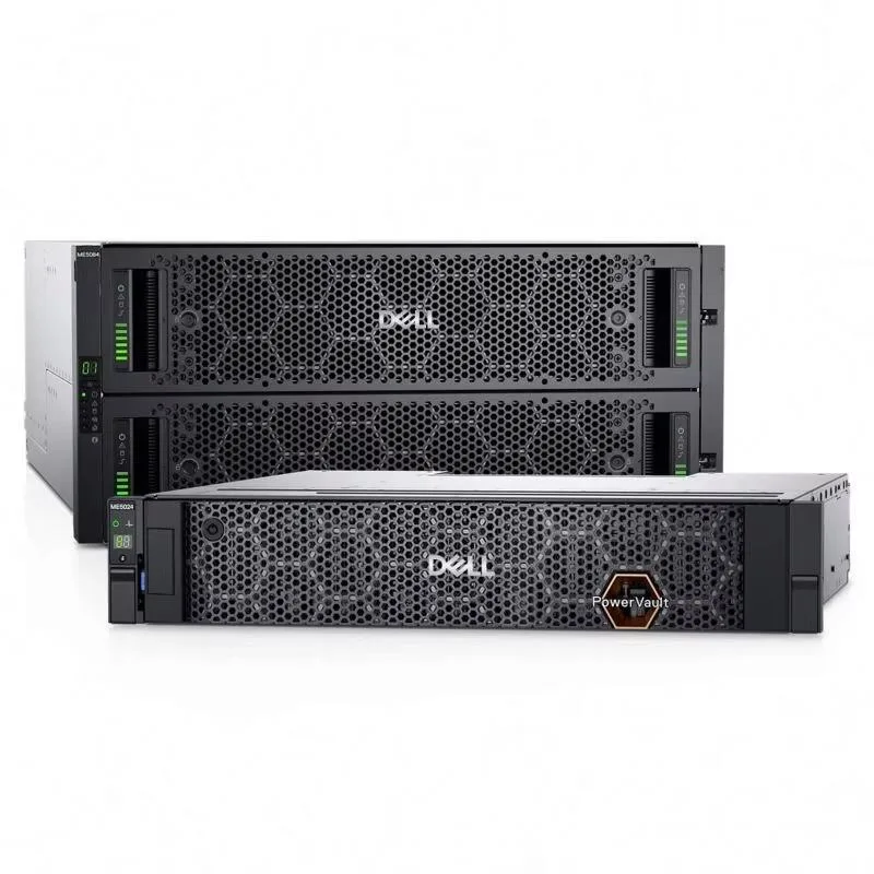 DELL DELL ME5012 12-bay 3.5" barebone server, dual-control, 580W redundant, rails, iSCSI — product photo