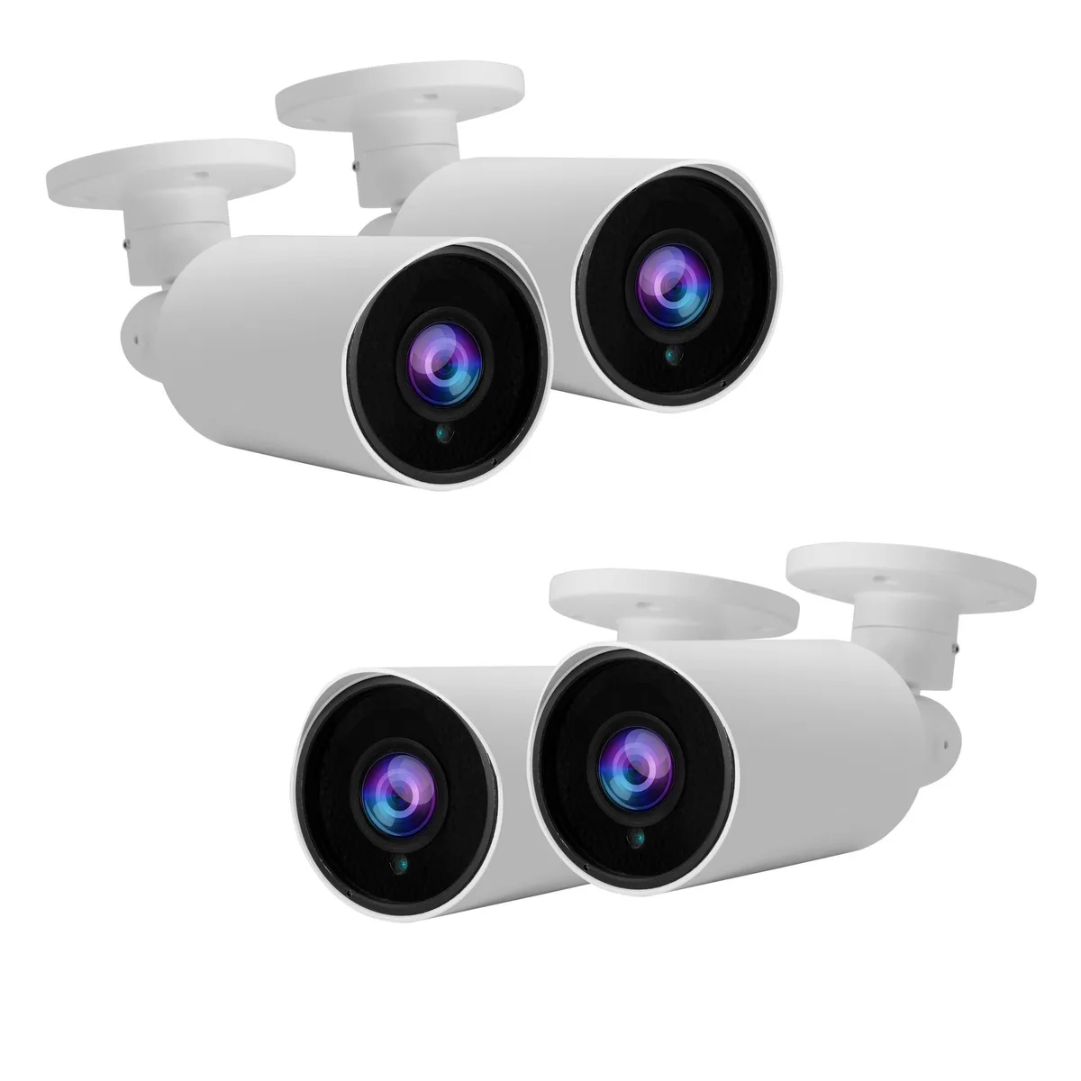 Evertech USA Evertech USA 1080p 2.8-12mm Varifocal Bullet Camera 4-Pack White — product photo