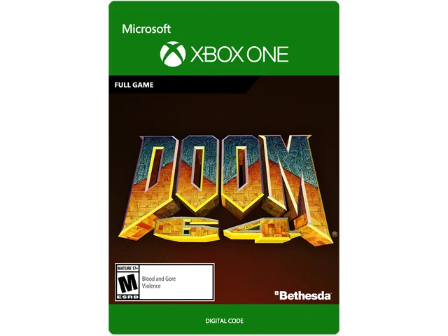 Bethesda Softworks Bethesda Softworks G3Q-00846 DOOM 64 Xbox One downloadable game — product photo