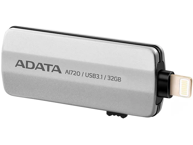 ADATA ADATA i-Memory AI720 32GB USB 3.1 flash drive Space Gray — product photo
