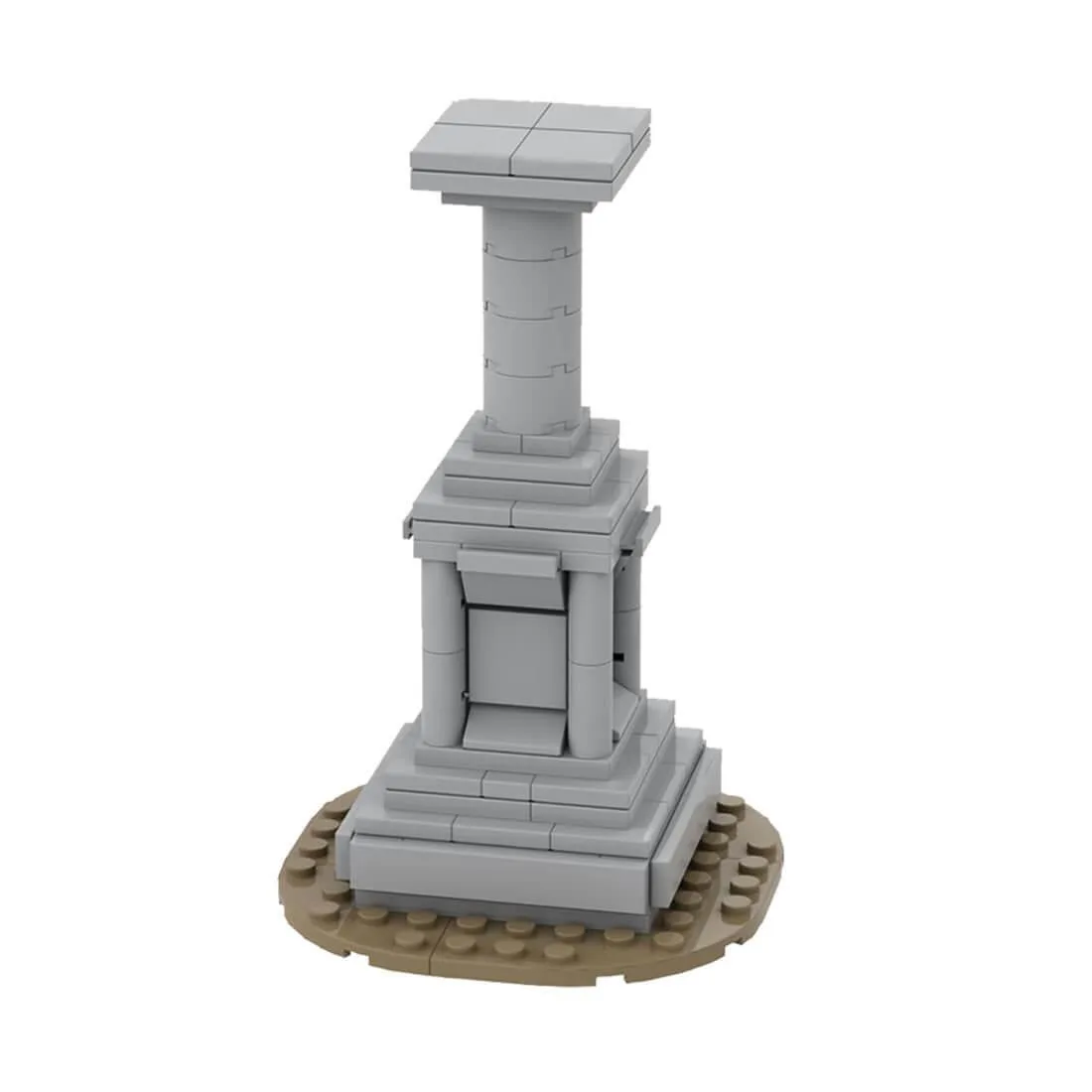 ZITIANYOUBUILD ZITIANYOUBUILD MOC-78751 Medieval Knight Statue 118 Parts — product photo