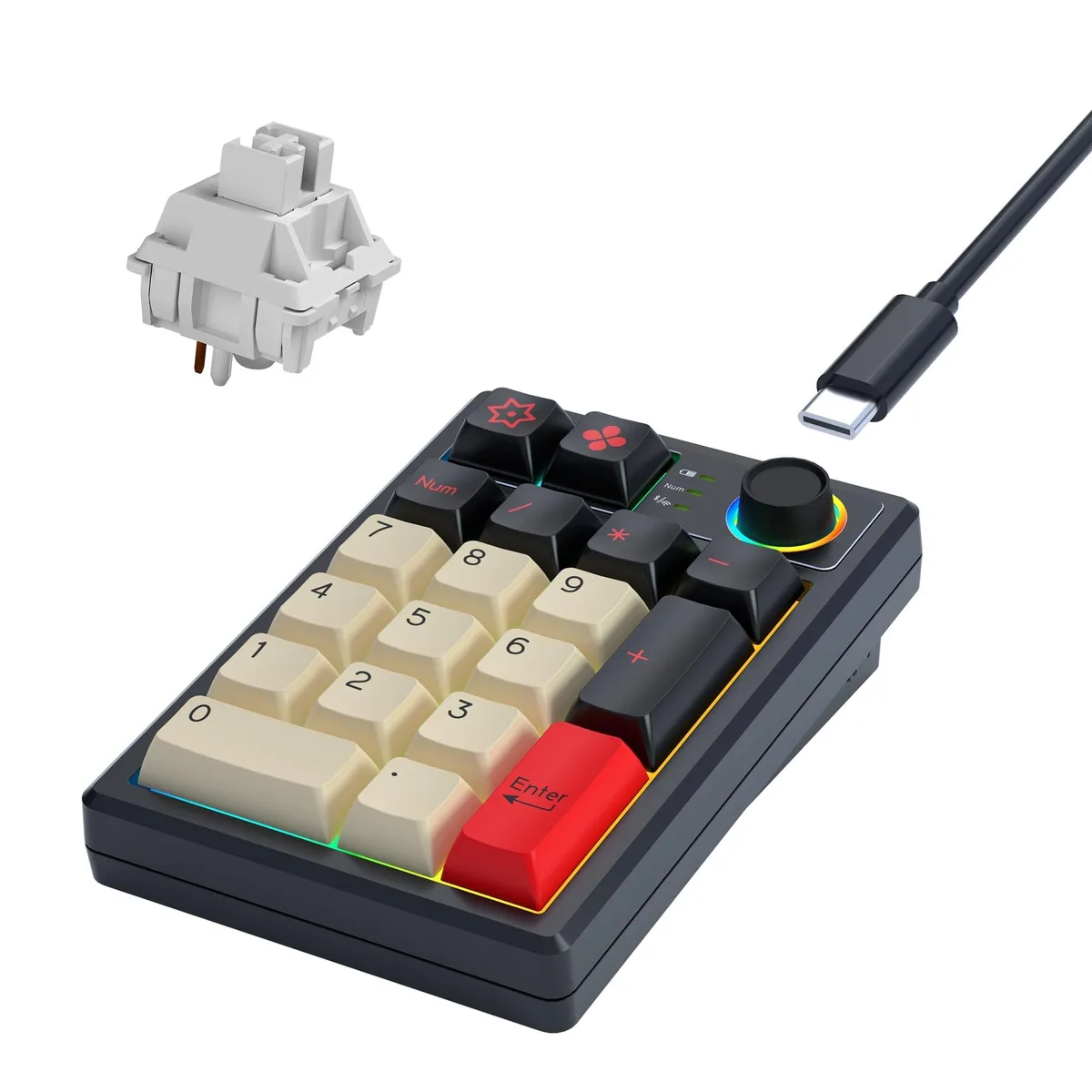 Keycool Keycool K19 Wireless Numeric Keypad 2 in 1 Accessory — product photo
