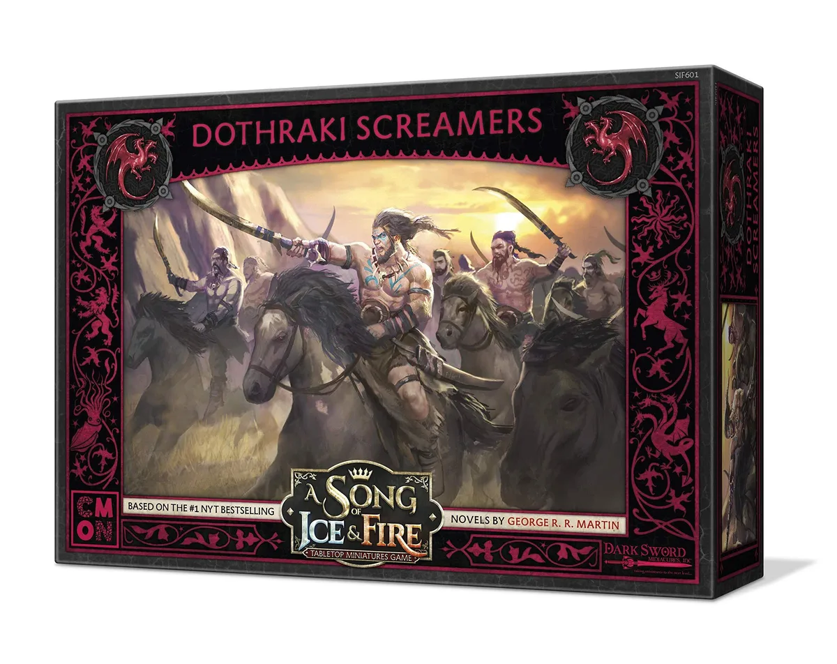 CMON CMON A Song of Ice and Fire Dothraki Screamers Unit Box game — product photo