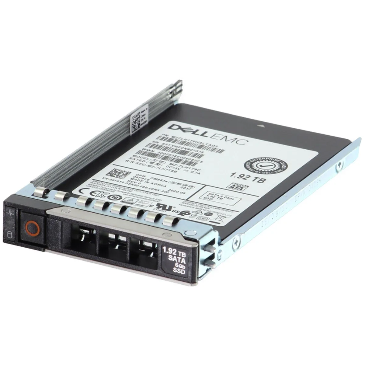 DELL DELL 1.92TB SATA 2.5 enterprise SSD 9F9Y6-CP1 — product photo