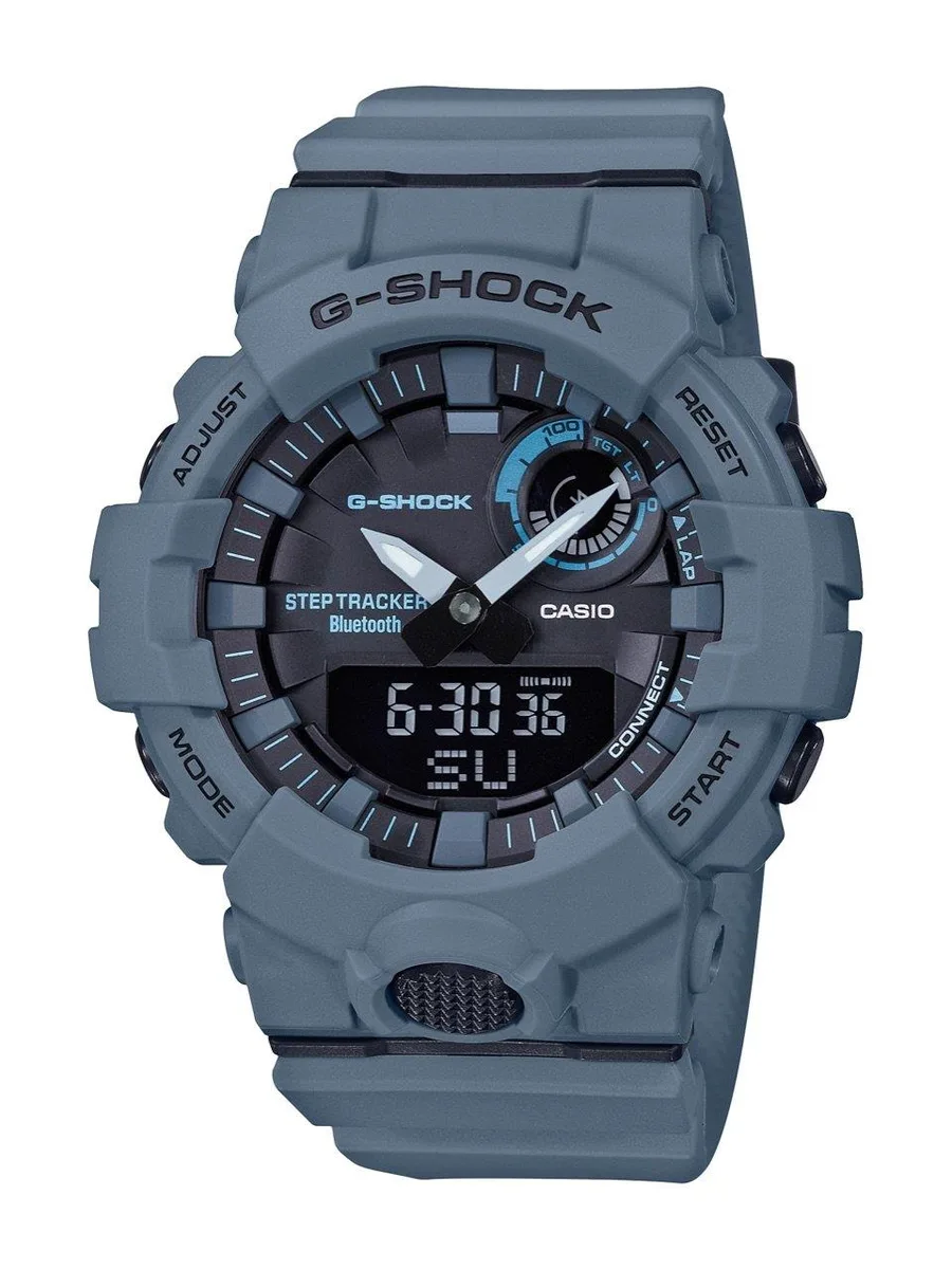 CASIO CASIO GBA800UC-2A G-Squad Watch Blue 48.6mm Resin — product photo