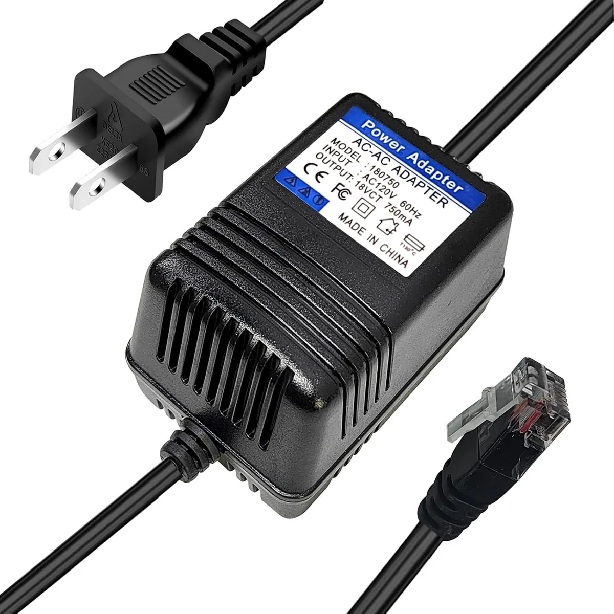 BASEUS BASEUS 18V AC Adapter RS-1 Red RJ12 Connector — product photo