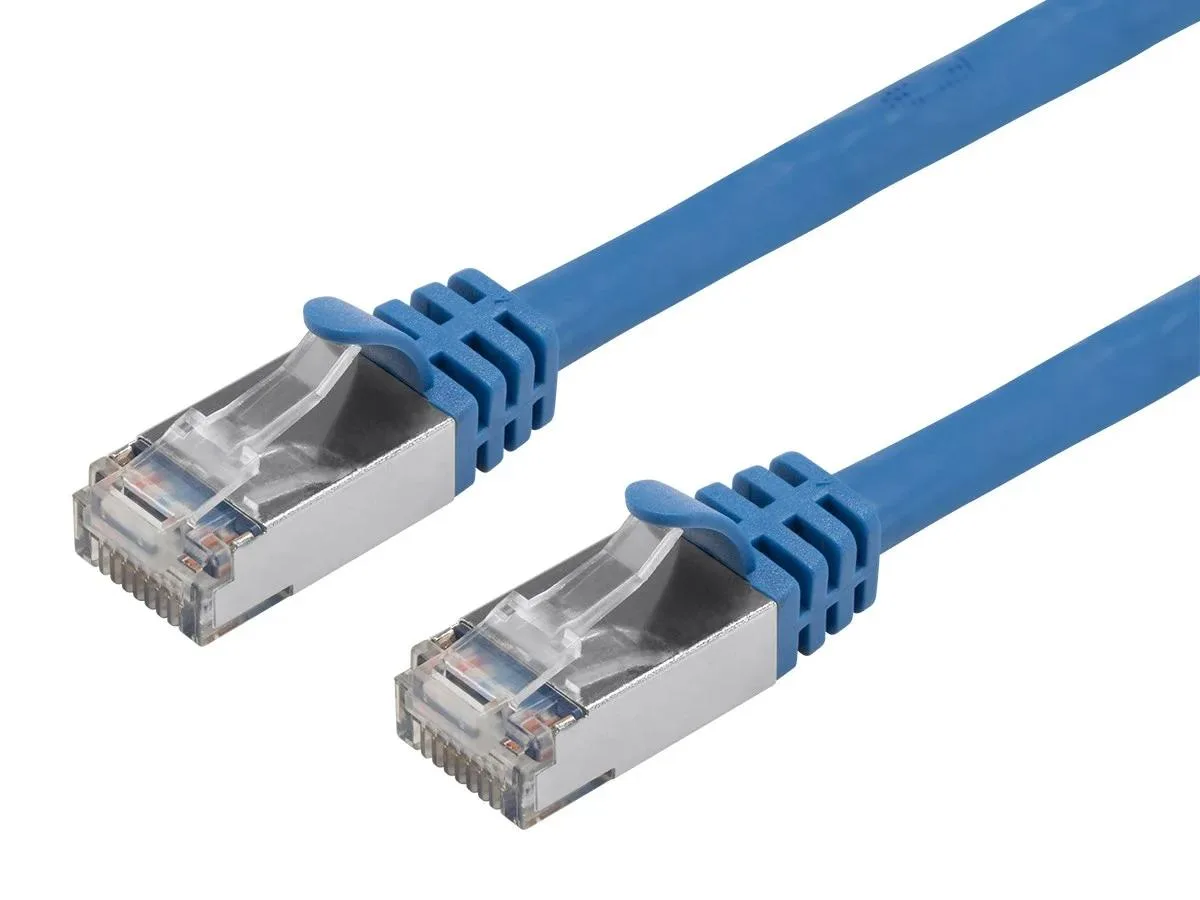 Monoprice Inc. Monoprice Inc. 113665 Cat7 Network Ethernet Cable 100 ft Blue 26AWG 600MHz S/FTP — product photo