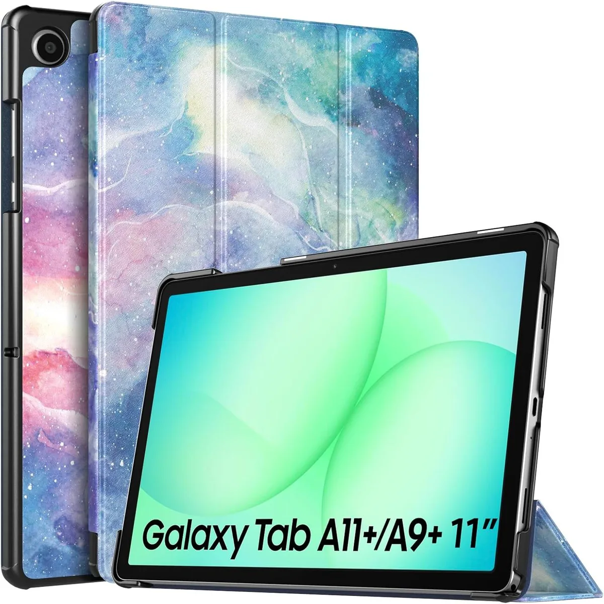 Kootion Kootion Dreamy Nebula laptop case for Galaxy Tab A11+ A9+ 11 Inch 2026 2023 — product photo