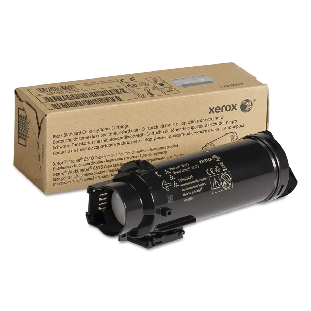 XEROX Xerox 106R03476 Black Toner Cartridge 2500 Pages — product photo