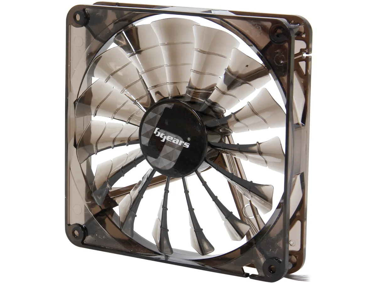 BGears BGears b-PWM 140 Black 140mm 2 Ball 2000 RPM 110 CFM case fan — product photo