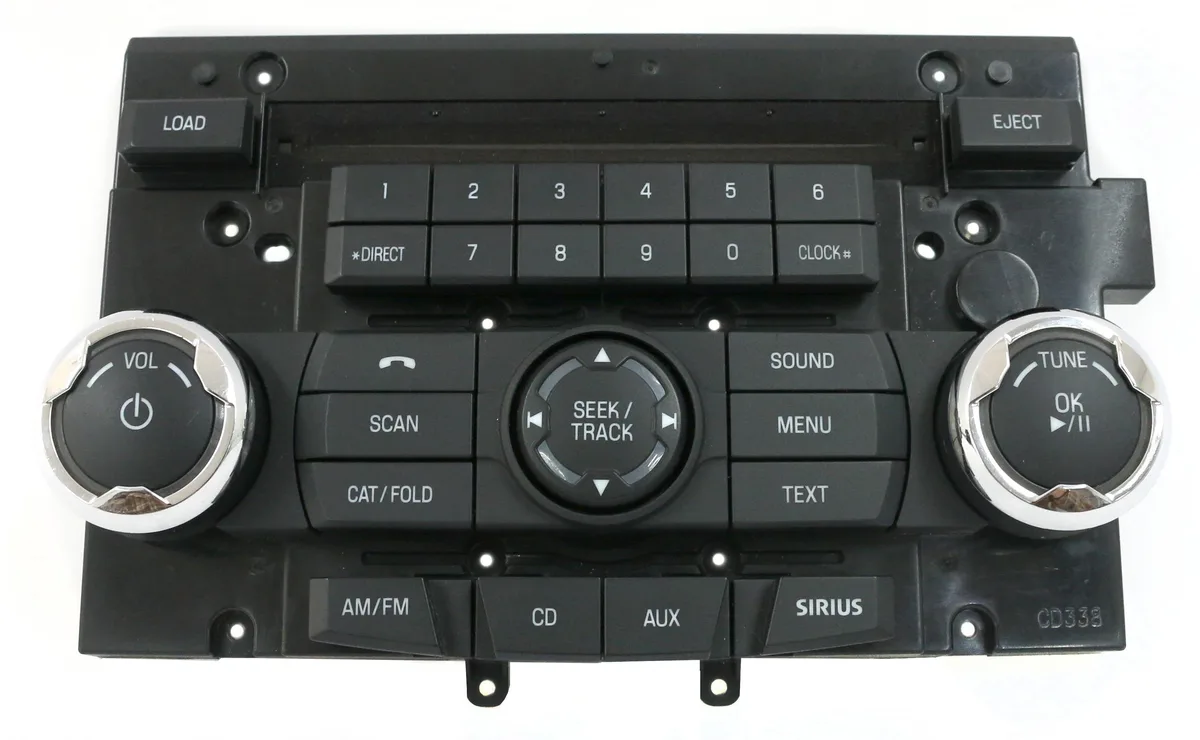 1 Factory Radio 1 Factory Radio 9E5T-18A802-AC Radio Control Panel — product photo