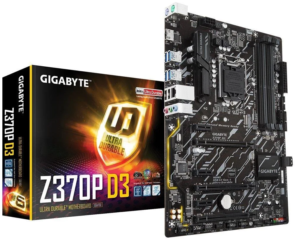 GIGABYTE GIGABYTE Z370P D3 Intel motherboard — product photo