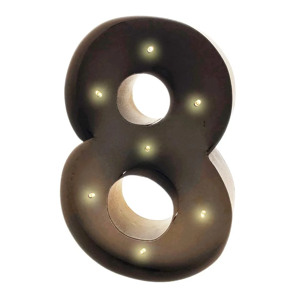 Vandue Corporation Vandue Corporation LED Glow Letter 8 11.25" Black — product photo