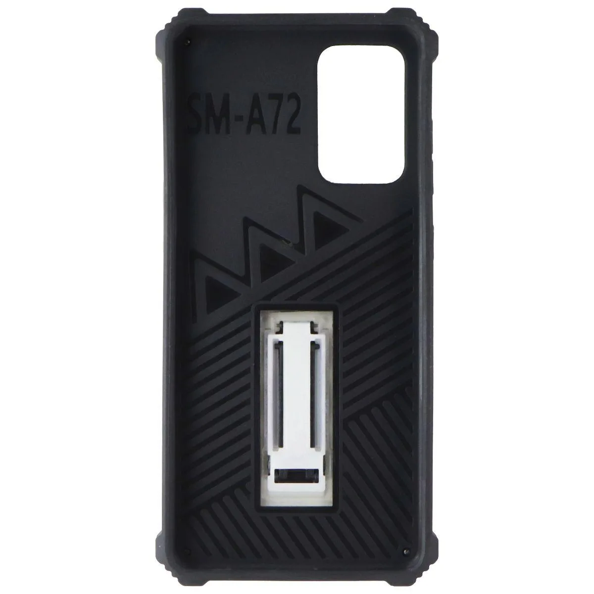 Mybat Mybat Sturdy Case with Stand Samsung Galaxy A72 5G Gray/Black Camouflage — product photo