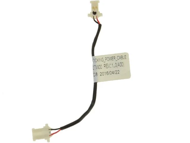 Genuine Dell OEM docking power cable for Latitude 5175 and 5179 tablets