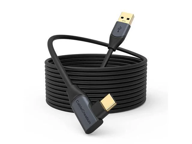 ORVIX ORVIX USB C Cable 10 FT 60W USB 3.2 Gen1 5Gbps 90° 130g — product photo